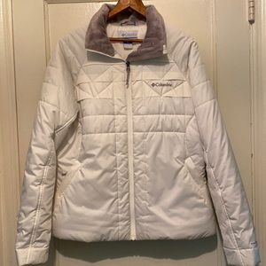 Columbia Lightweight Funnel /Tunnel NeckFull Zip Front Ski Jacket EUC